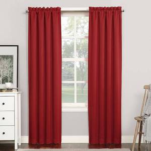 lot 99985 image: Sun Zero Preston 40 x 95 Rod-Pocket Blackout Curtain Panel