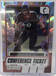 lot 1100 image: 2021 Playoff Contenders Draft Picks Travis Kelce #11199 Confernence Ticket Insert