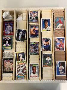 lot 1190 image: 5000ct Unsearched Box of Baseball Cards 1990s and 2000s