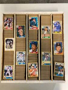 lot 1195 image: 5000ct Unsearched Box of 1987 Topps Baseball Cards