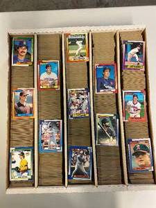 lot 1196 image: 5000ct Unsearched Box of 1990 Topps Baseball Cards
