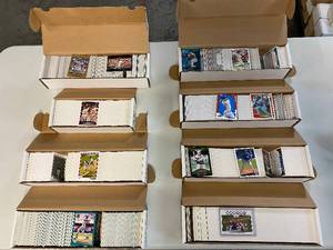 lot 1199 image: Huge Lot of 5,000 Baseball Cards from 2001-2008 Loaded with Stars and Inserts