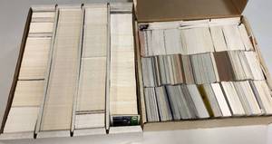 lot 1220 image: Over 5,000 Random Sports Cards in Two Boxes
