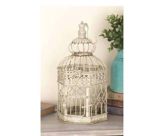lot 1250 image: Benzara - Metal Bird Cage set various sizes - 66520