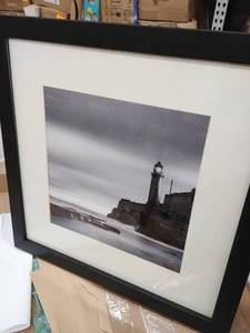lot 1264 image: Lighthouse picture 18 x 18