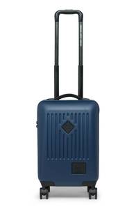 lot 1269 image: Herschel Supply Co. Small Trade 22-Inch Rolling Carry-On in Navy at Nordstrom DAMAGED