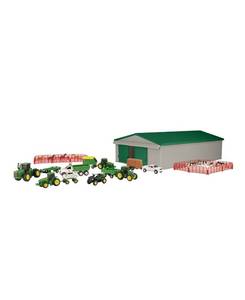 lot 1282 image: Tomy - Ertl 164 John Deere Farm Toy Playset,UPC 036881462767