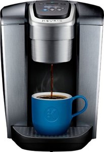 lot 1334 image: Keurig - K-Elite Single Serve K-Cup Pod Coffee Maker - Brushed Silver, UPC 611247369449