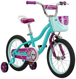 lot 1349 image: Schwinn Elm Girls Bike for Toddlers and Kids, 16-Inch Wheels USED