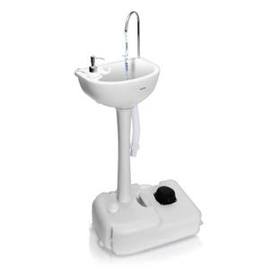 lot 1357 image: Serenelife Slcasn18 - Portable Hand-Wash Sink  Water Faucet Washing Station M#SLCASN18