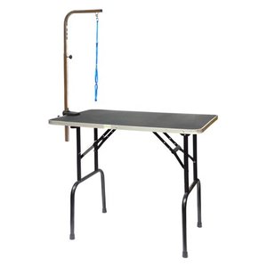 lot 1369 image: Go Pet Club GT-101 30 in. Pet Dog Grooming Table with Arm