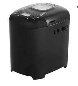lot 1409 image: Amazon Basics 2 Pound Non-Stick Bread Making Machine, Black B07VCFD13V
