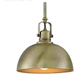 lot 1466 image: Kira Home Belle 9 Contemporary Industrial 1-Light Pendant
