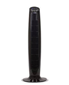lot 1477 image: Black  Decker 36 inches Digital Tower Fan with Remote, Black LOOKS USED