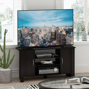 lot 1484 image: Furinno Econ Espresso TV Stand Entertainment Center