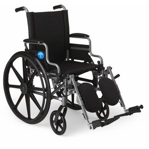 lot 1526 image: Medline K4 Lightweight Wheelchair With 18 Seat, UPC 080196306117