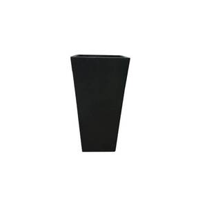 lot 1528 image: 28 Kante Lightweight Concrete Modern Tapered Tall Square Outdoor Planter Black - SKU RF0229A-S-70221