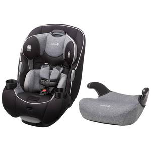 lot 1531 image: Safety 1st EverFit DLX All-in-One Car Seat Combo (Eclipse Black) MODEL CC273FYI