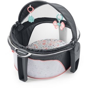 lot 1560 image: Fisher-Price On-the-Go Baby Dome, Pink Pebbles,ITEM# GKH69