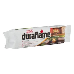 lot 1004 image: Duraflame 2.5lb Single Firelog, 1.5 Hour Burn, IndoorOutdoor Use