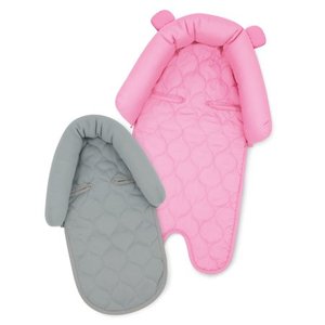 lot 1047 image: On the Goldbug Pink 2-in-1 Duo Head Support for Car Seat, Stroller, Bouncer