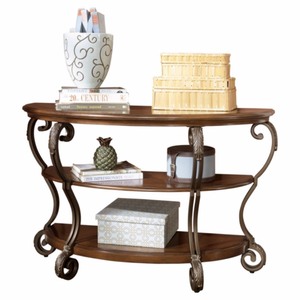 lot 1110 image: Console Table Brown - Signature Design by Ashley
