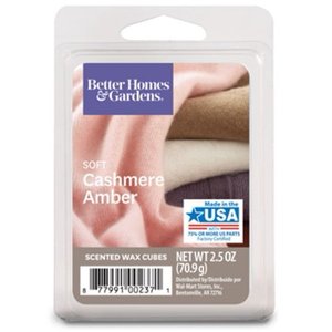 lot 1173 image: Soft Cashmere Amber Scented Wax Melts, Better Homes & Gardens, 2.5 oz