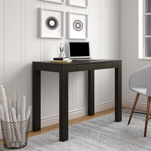 lot 2003 image: Mainstays Parsons Office Living Room Desk, Espresso Finish
