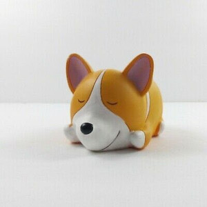 lot 2087 image: Roogo Corgi Dog Succulent Planter Vase Plant Pot Laying Sleeping Napping