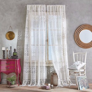 lot 2103 image: CURTAINWORKS Boho 84-Inch Lace Curtain Panel in Ivory at Nordstrom