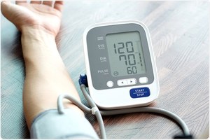 lot 1130 image: BioRx fully automatic talking blood pressure monitor