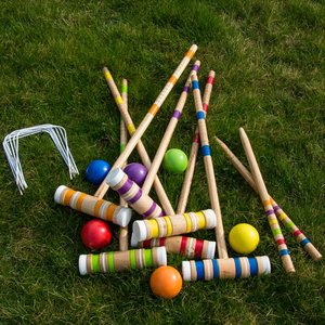 lot 1143 image: EastPoint Sports 6-Player Croquet Set with Carrier