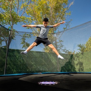 lot 2004 image: Bounce Pro 14 Flash Litezone Trampoline