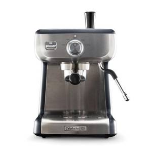 lot 6548 image: Calphalon - Temp IQ Espresso Machine With Steam Wand - Stainless Steel