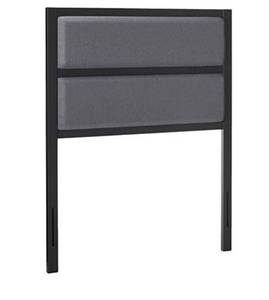 lot 6575 image: Zinus Jessica Modern Studio Upholstered Metal Headboard Twin