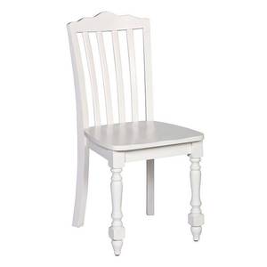 lot 6577 image: Hillsdale Lauren Dining Chair in White