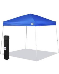 lot 6582 image: E-Z UP SR9104BL Sierra II 10 by 10-Feet Canopy Blue Royal Blue 10 x 10