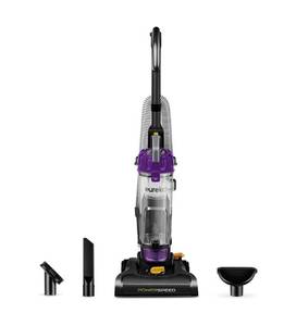 lot 16590 image: Eureka NEU182B PowerSpeed Bagless Upright Vacuum Cleaner Lite Purple