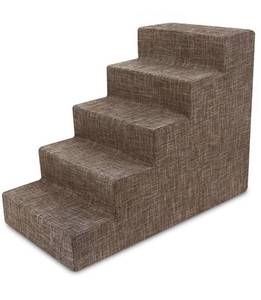 lot 16687 image: Best Pet Supplies Pet Steps and Stairs with CertiPUR-US Certified Foam for Dogs and Cats