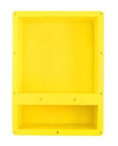 lot 16688 image: Shower Niche Shelf Organizer Tray-ABS 16 x 20 x 4