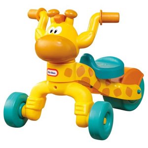lot 16690 image: Little Tikes Go and Grow Lil Rollin Giraffe Ride-on
