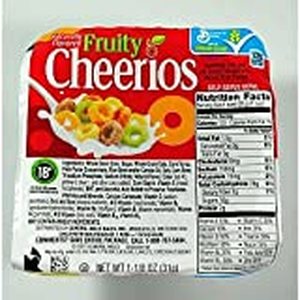 lot 16692 image: Fruity Cheerios� Bowlpak Cereal 93 1.125oz Bowls