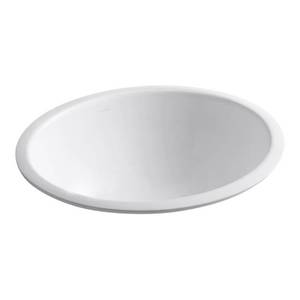 lot 16709 image: Kohler Caxton K2210-N Undermount Bathroom Sink with Sealed Overflow