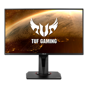 lot 16719 image: ASUS TUF Gaming VG259QM 24.5inch Monitor, 1080P Full HD (1920 x 1080), Fast IPS, 280Hz (Supports 144Hz), G-SYNC Compatible, Extreme Low Motion Blur Sync, 1ms, DisplayHDR 400, DisplayPort HDMI