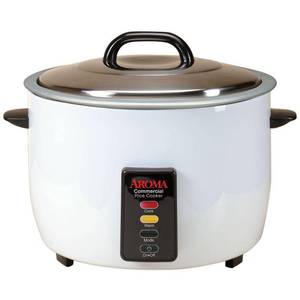 lot 2871 image: Aroma Arc-1033E Commercial 60 Cup Cooked Rice Cooker