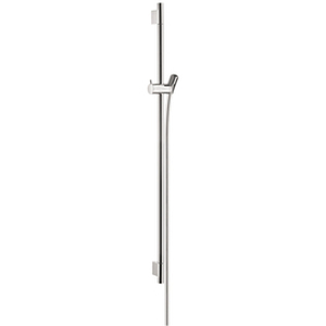 lot 2992 image: Hansgrohe 28631820 Unica S Slide Bar 36 with 63 Techniflex Hose, Various Colors