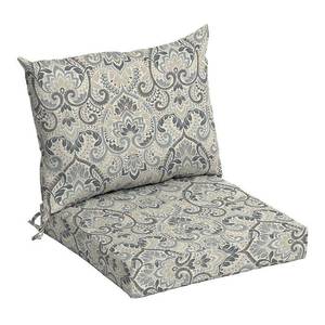 lot 3010 image: Arden Selections Outdoor 21 x 21 in. Dining Chair Cushion Set