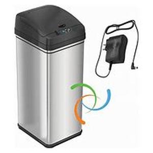 lot 2957 image: ITouchless 13 gallon Trash Can