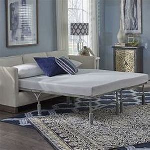 lot 2962 image: Slumber Solutions 4.5-inch Sofa Sleeper Memory Foam (Mattress Only)- Retail$273.99