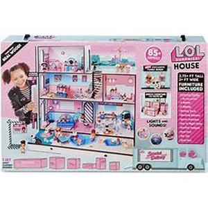 lot 3015 image: LOL Surprise Real Wood House, 2.75ft x 3ft- Retail $199.00